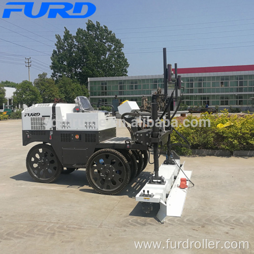 Mini Laser Screed for Concrete Floor with Elastic Tire Wheel (FJZP-200)